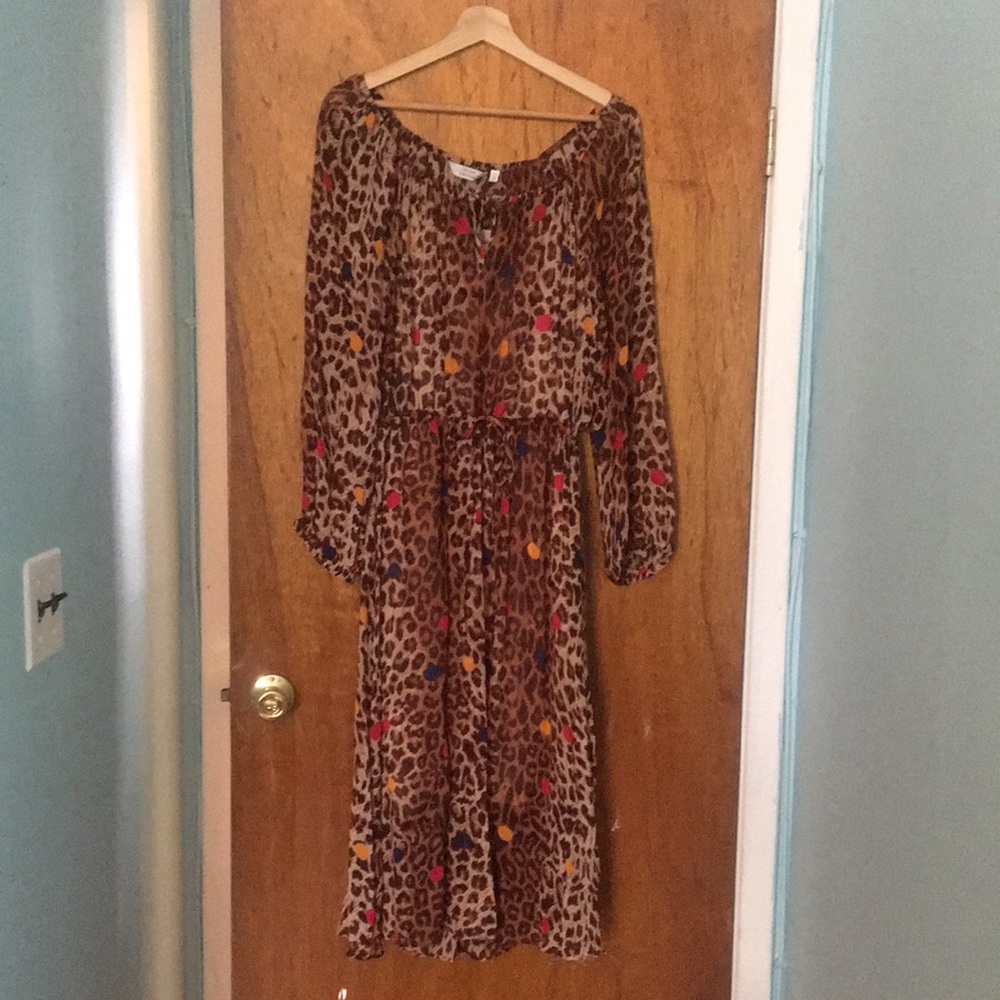 Leopard and Polka dot & Other Stories dress